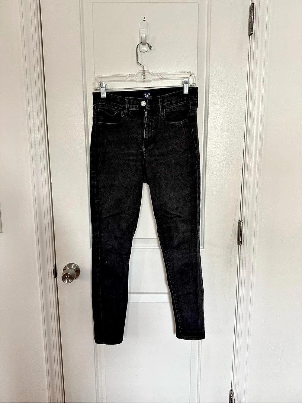 Gap Favorite Jegging Black Skinny Jeans Waist 29 Like New